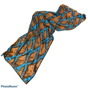 Cocoon house Art print 100%  silk scarf